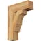 Ekena Millwork Balboa Block Rough Sawn Bracket, Western Red Cedar, 4"W x 14"D x 18"H BKT04X14X18BOA05RWR - alternate 1